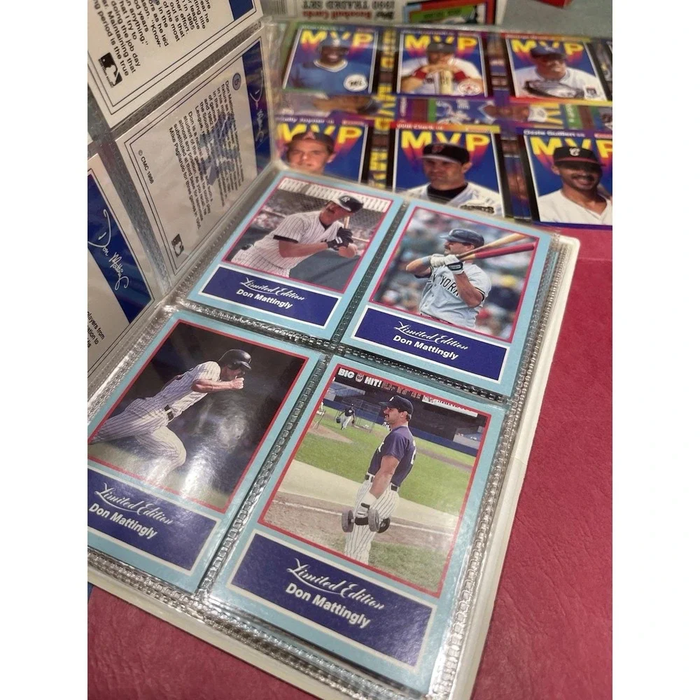 90s Late 80s Baseball cards Cincinnati Reds Tops MVP Cubs Collector Set